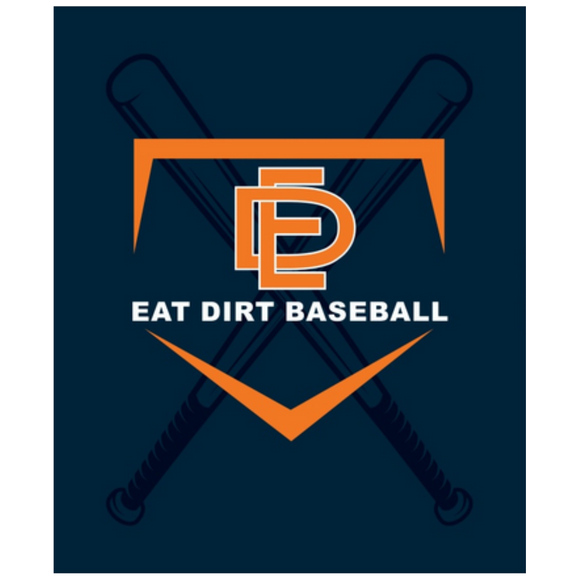 Eat Dirt Baseball - Brute Sublimated Blanket