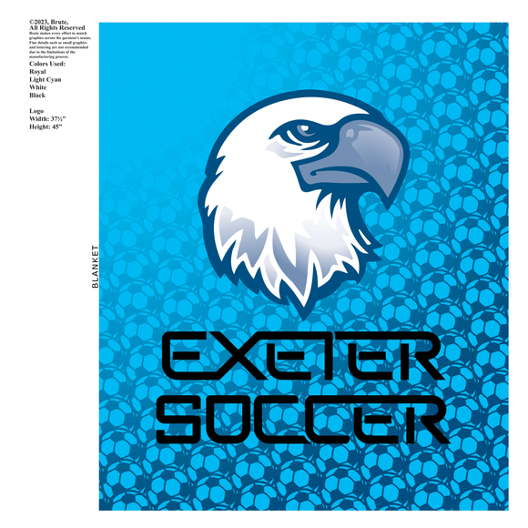 EHS Boys Soccer - Brute Sublimated Blanket