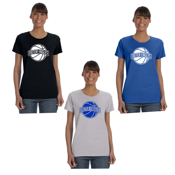 Exeter Youth Basketball - Ladies Short Sleeve Tee