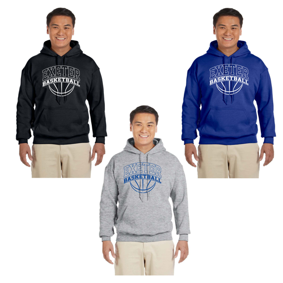 Exeter Youth Basketball- Hooded Sweatshirt