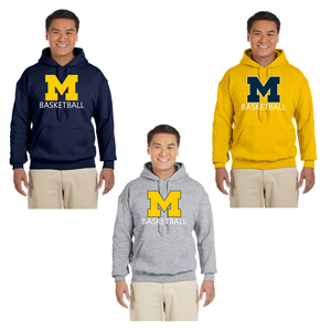 Muhlenberg Basketball - Hooded Sweatshirt