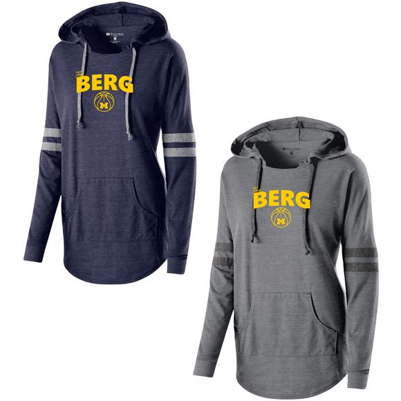 Muhlenberg Basketball - Ladies Low Key Pullover (The Berg)