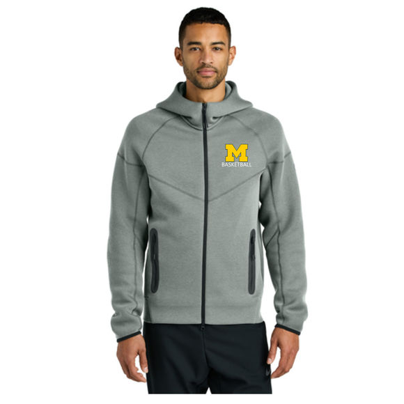 Muhlenberg Basketball - Nike Tech Full Zip Hoody