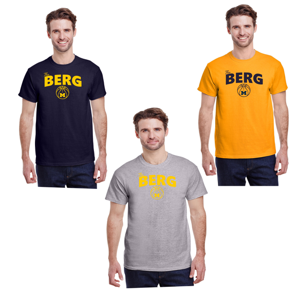 Muhlenberg Basketball - Short Sleeve Tee (The Berg)