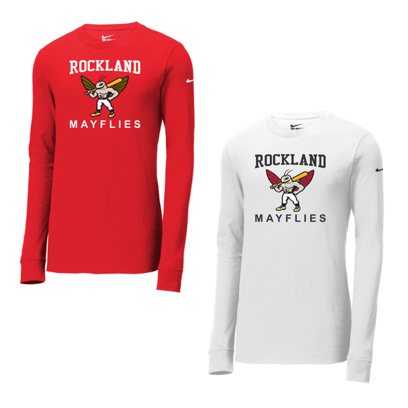 Rockland Mayflies - Nike Long Sleeve Tee