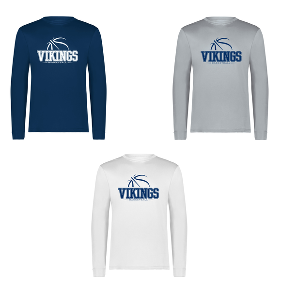 St. Ignatius Basketball - Long Sleeve Wicking Tee