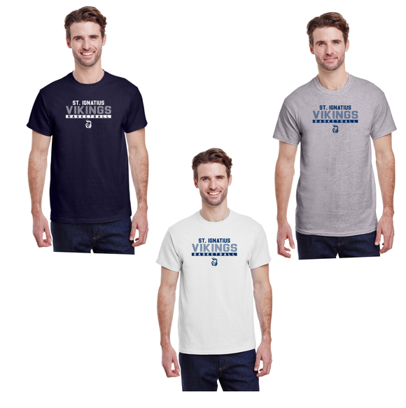 St. Ignatius Basketball - Short Sleeve Tee (Viking)