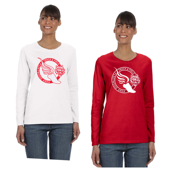Fleetwood Track & Field - Women's Long Sleeve Tee (Circle Logo)
